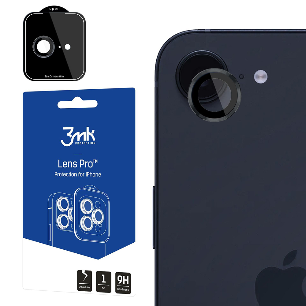 3mk Lens Protection Pro iPhone 16e průhledný