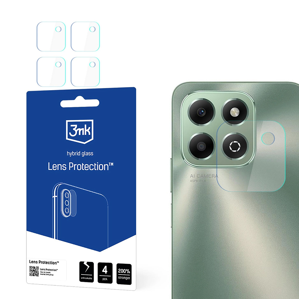 3mk Lens Protection (4 ks) Honor X6b čirý