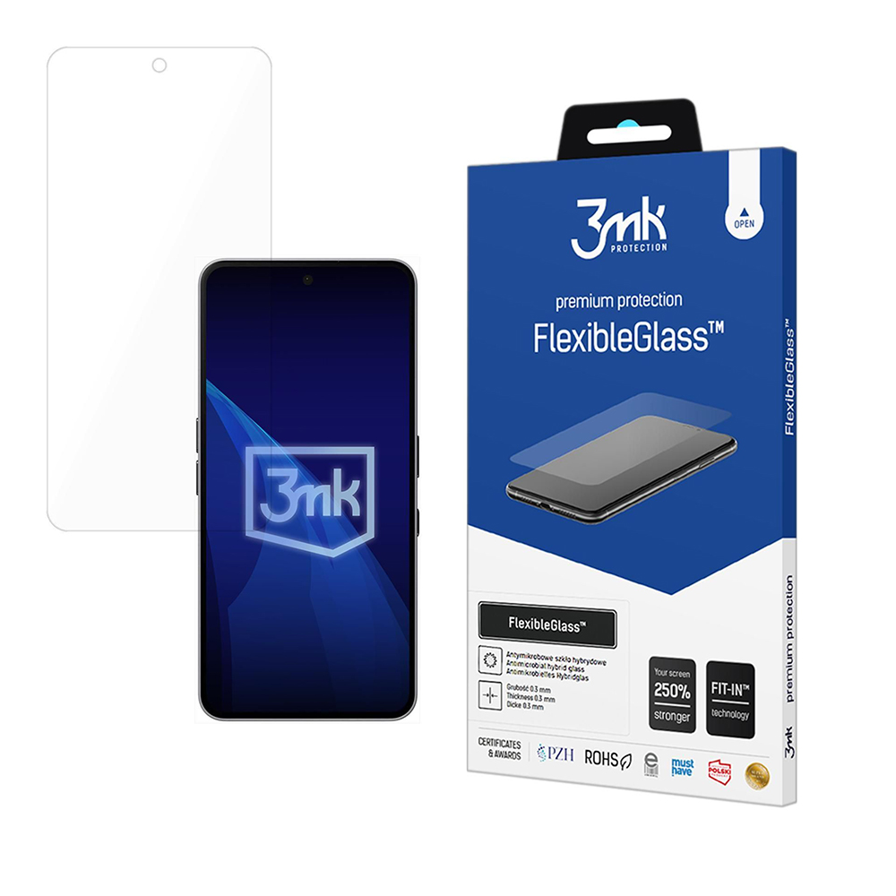 3mk FlexibleGlass Nothing Phone (3a) / (3a) Pro Čirá