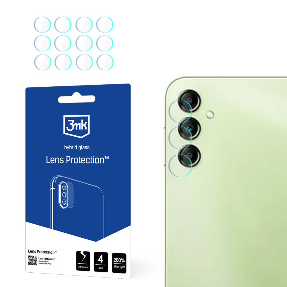 3mk Lens Protection 4 ks Samsung Galaxy A14 4G A14 5G průhledný