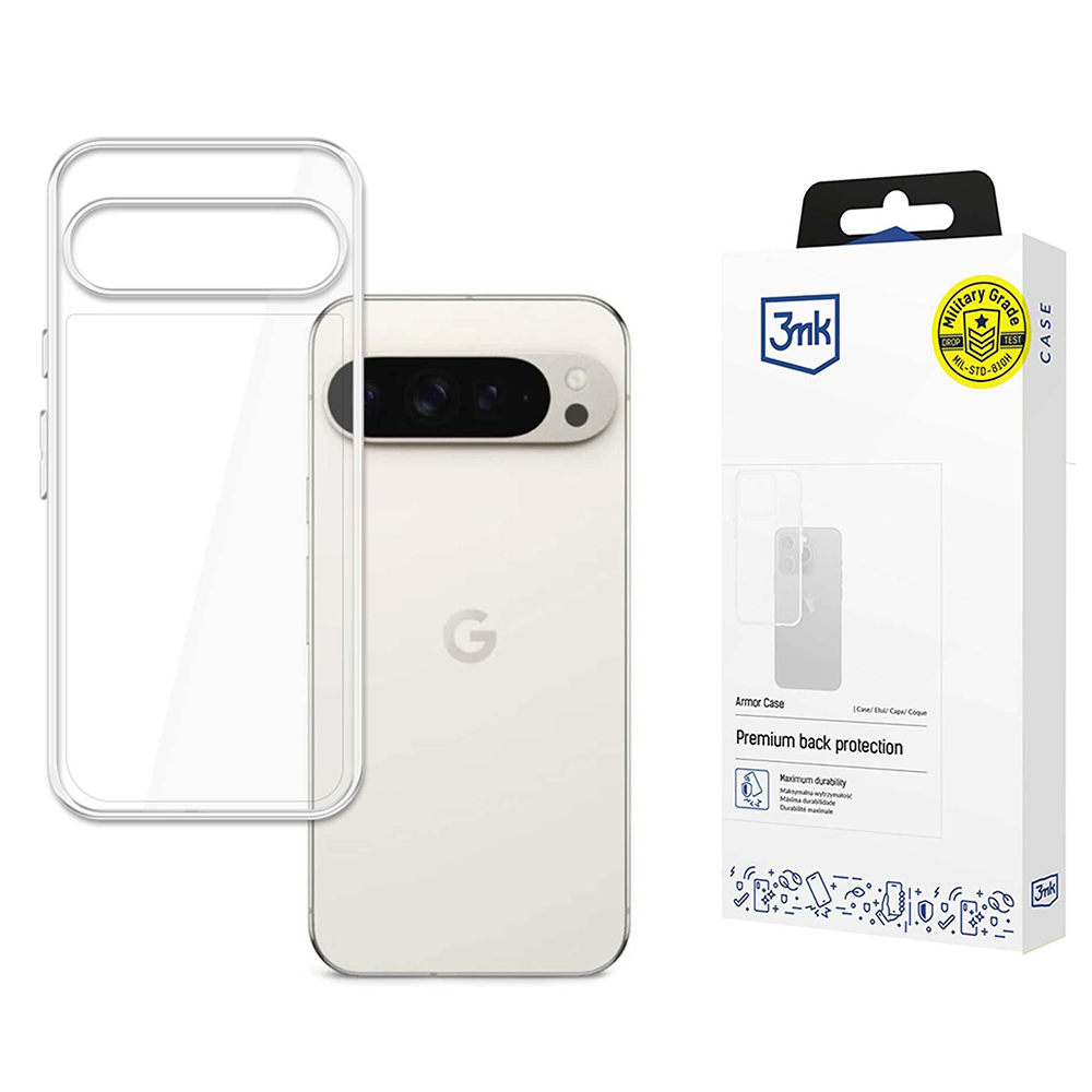 3mk Armor Case Google Pixel 9 Pro XL Průhledný