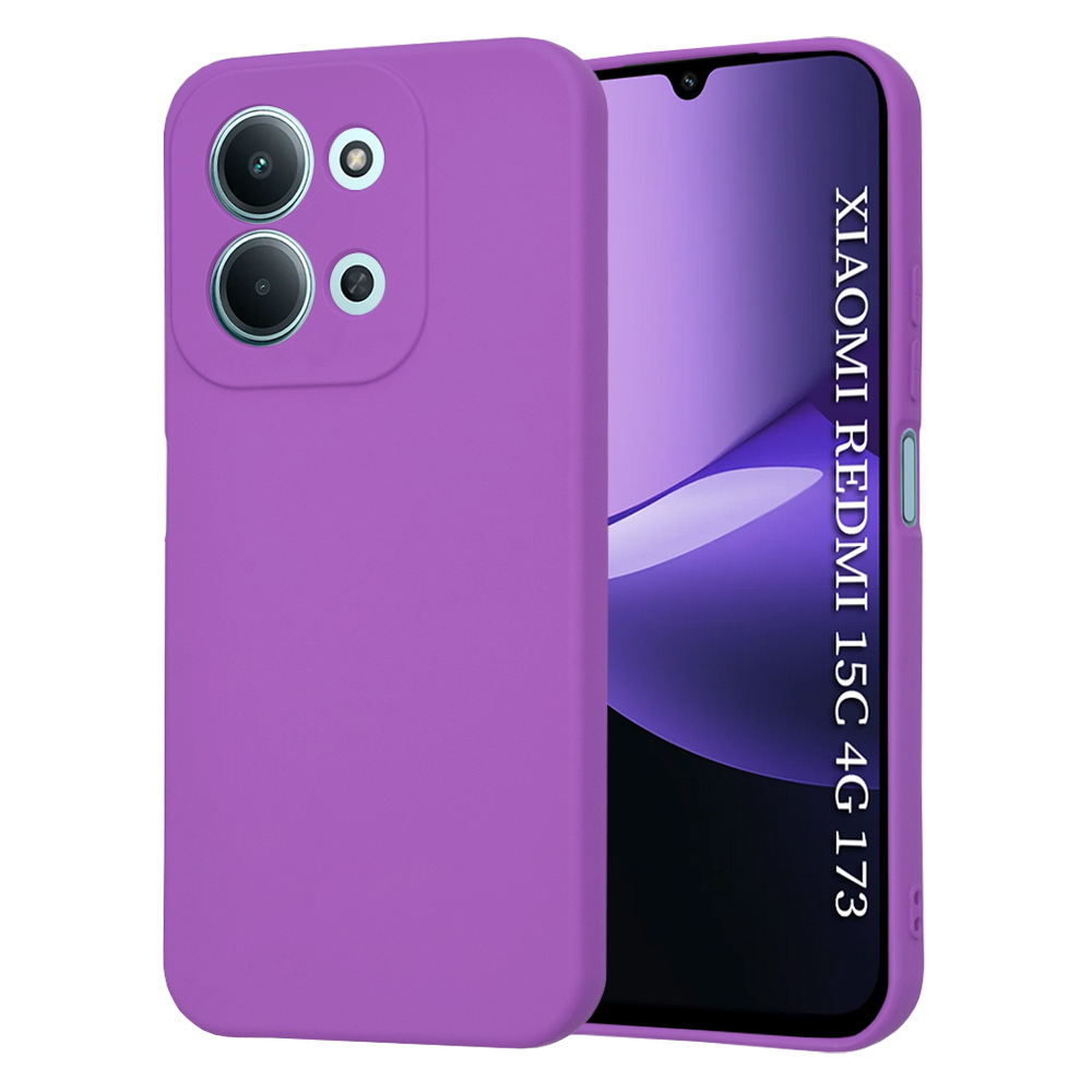 Techsuit SoftFlex pro Xiaomi Redmi 15C 4G / Redmi 15C 5G fialová