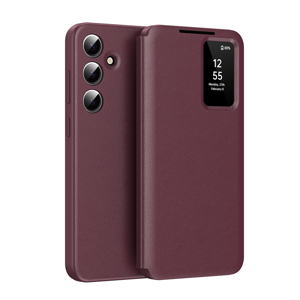 Techsuit SmartView Series pro Samsung Galaxy A16 4G A16 5G červená