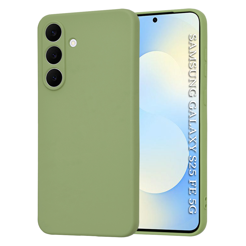 Techsuit SoftFlex pouzdro Samsung Galaxy S25 FE matcha