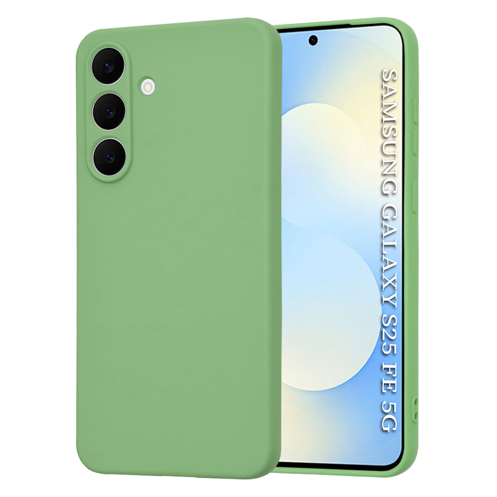 Techsuit SoftFlex pro Samsung Galaxy S25 FE mátově zelený