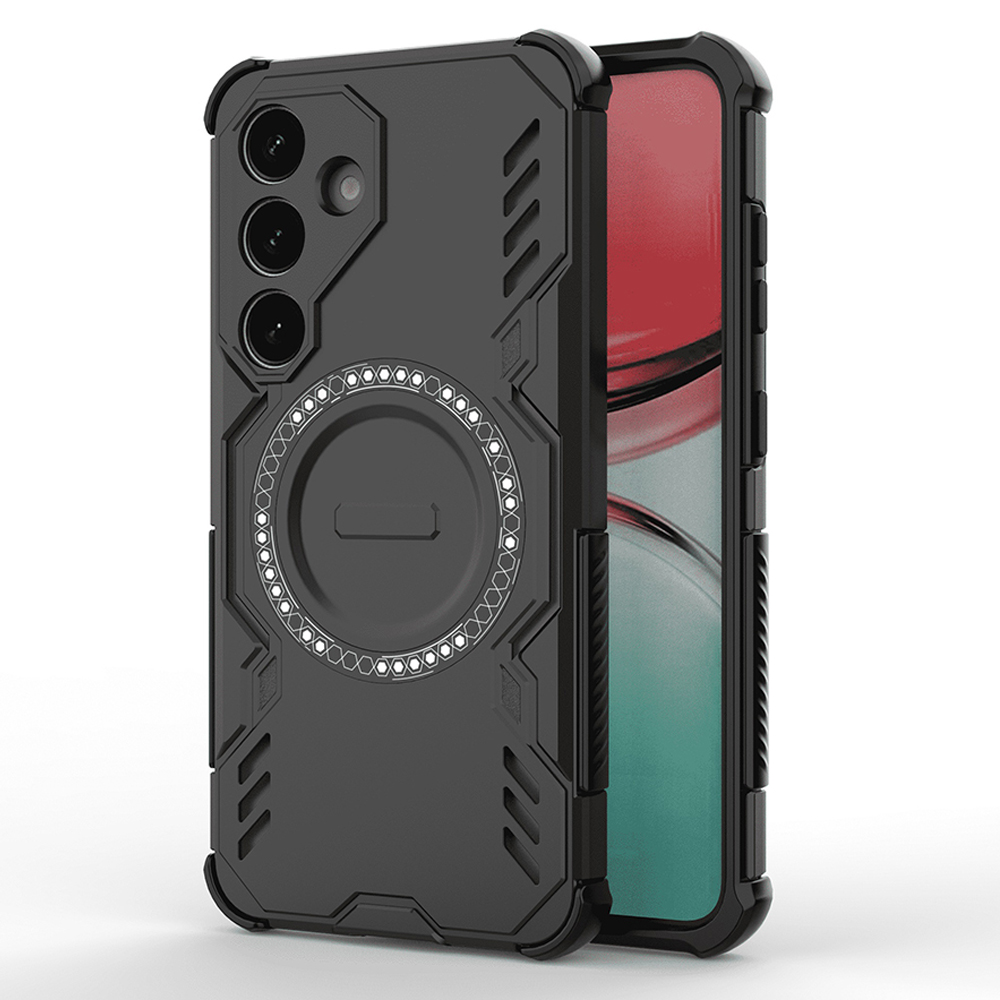 Pouzdro Techsuit ArmorMag pro Samsung Galaxy S25 FE černé