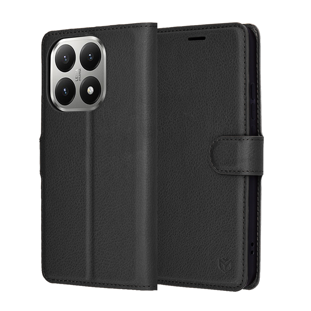 Pouzdro Techsuit Leather Folio pro Xiaomi 15T černé