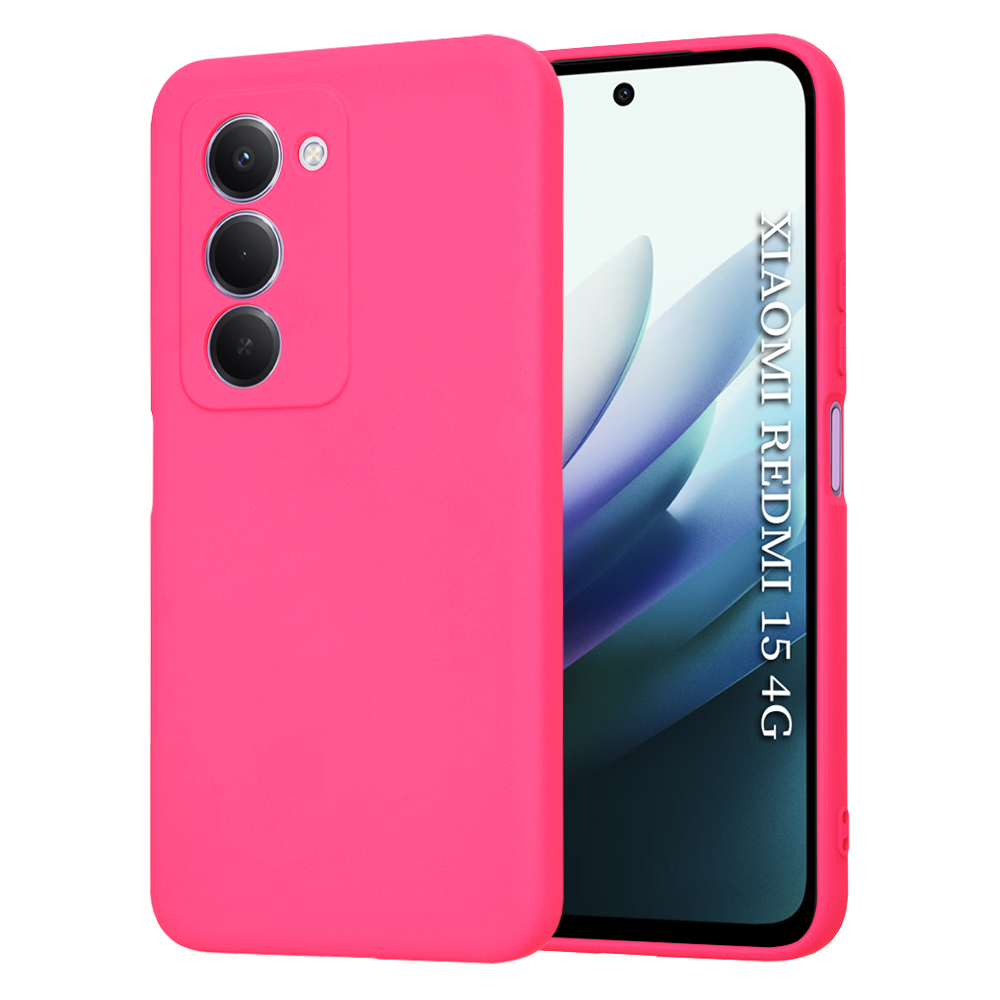 Techsuit SoftFlex pro Xiaomi Redmi 15 4G / 5G růžový