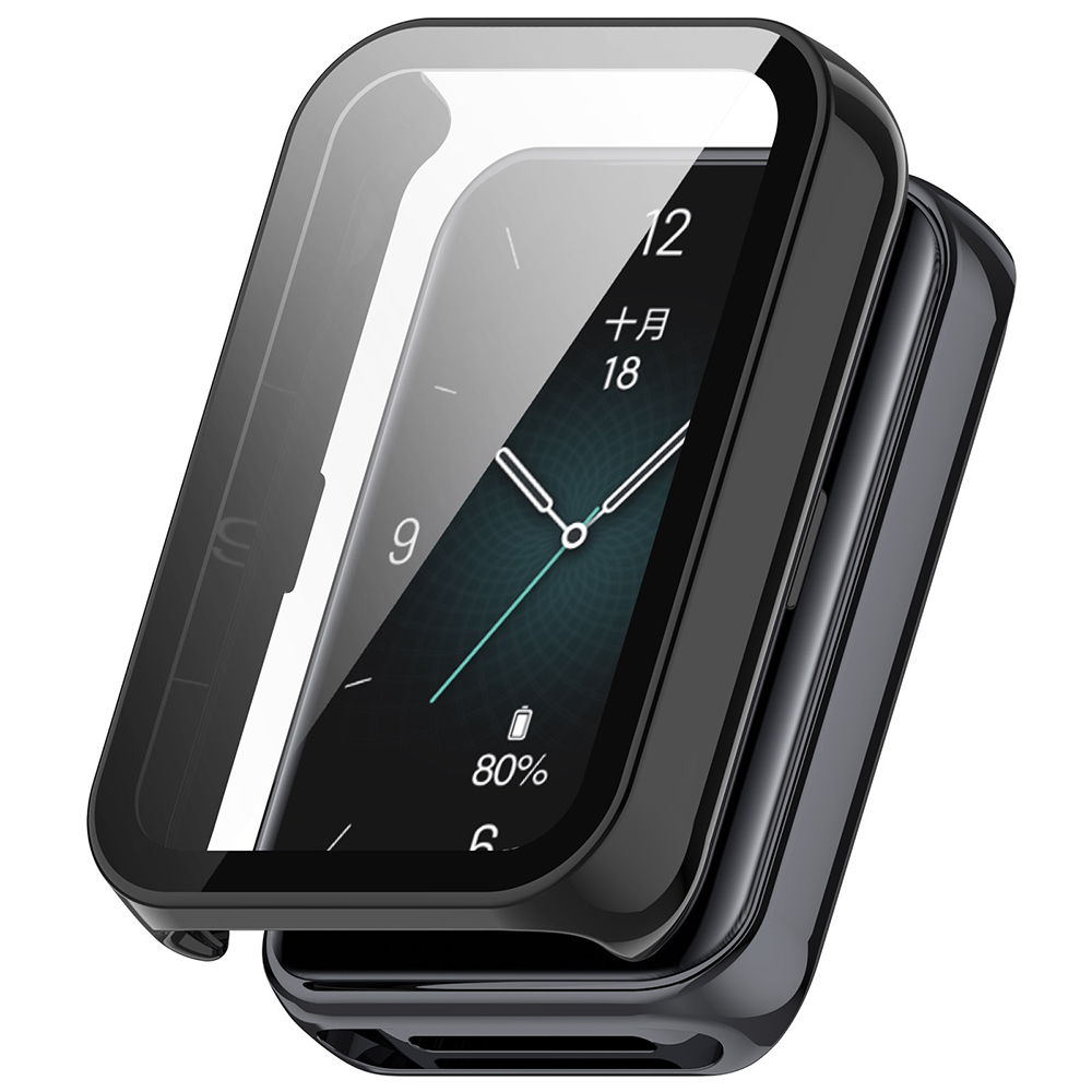 Ochranné pouzdro a fólie Techsuit Defense360 Pro pro Honor Band 10/9 černá
