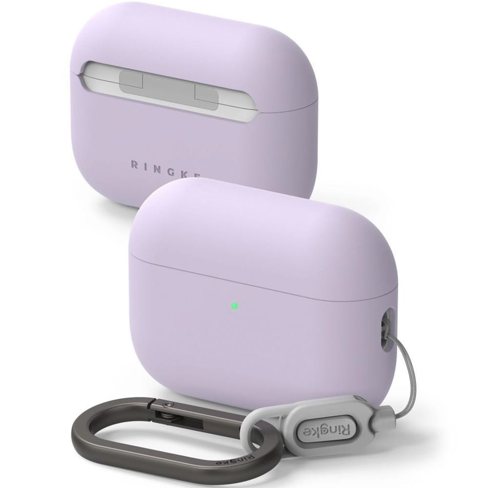 Ringke silikonové pouzdro Apple AirPods Pro 3 světle fialová