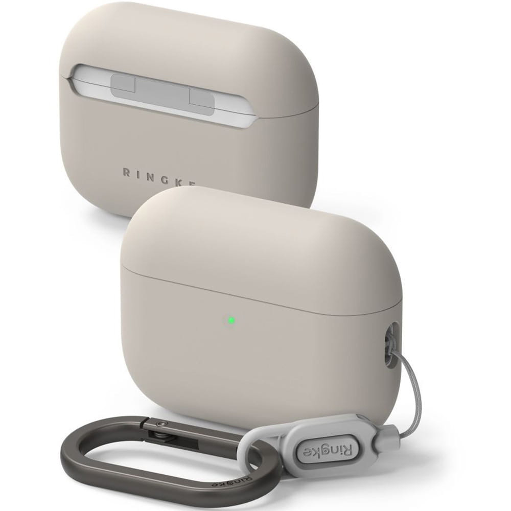 Ringke silikonové pouzdro Apple AirPods Pro 3 kamenná