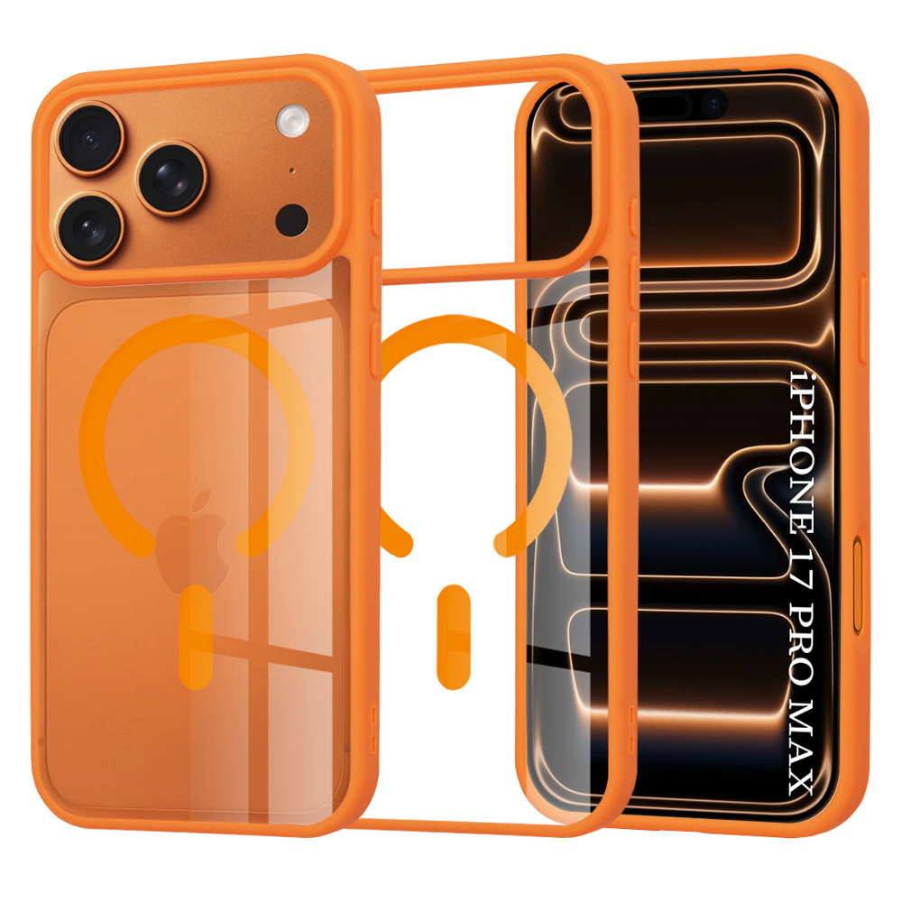 Techsuit MagSafe Pro pro iPhone 17 Pro Max oranžová