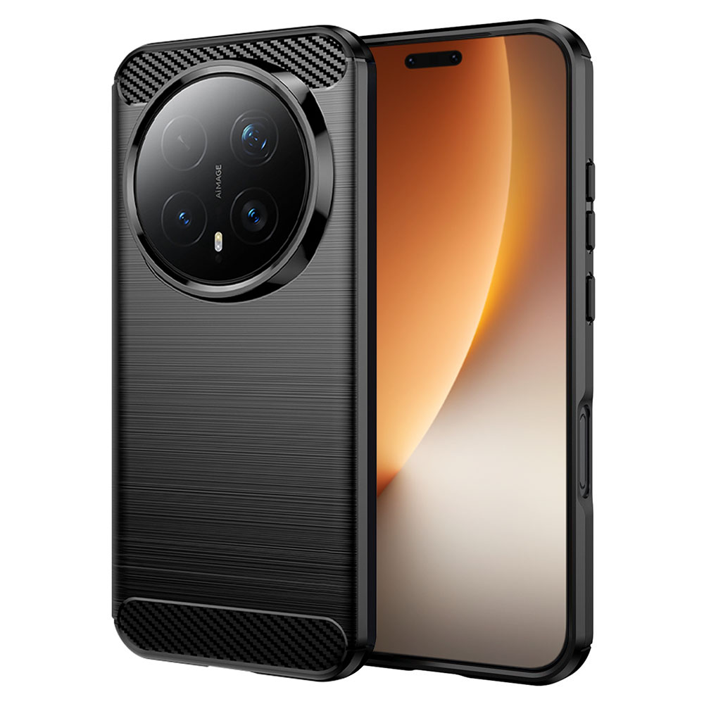 Techsuit Carbon Silicone pro Honor Magic8 Pro černá
