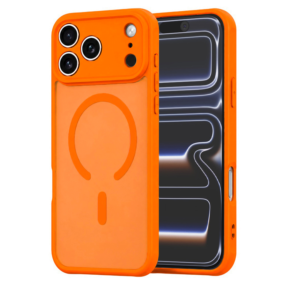 Techsuit HaloFrost II MagSafe pro iPhone 17 Pro oranžová