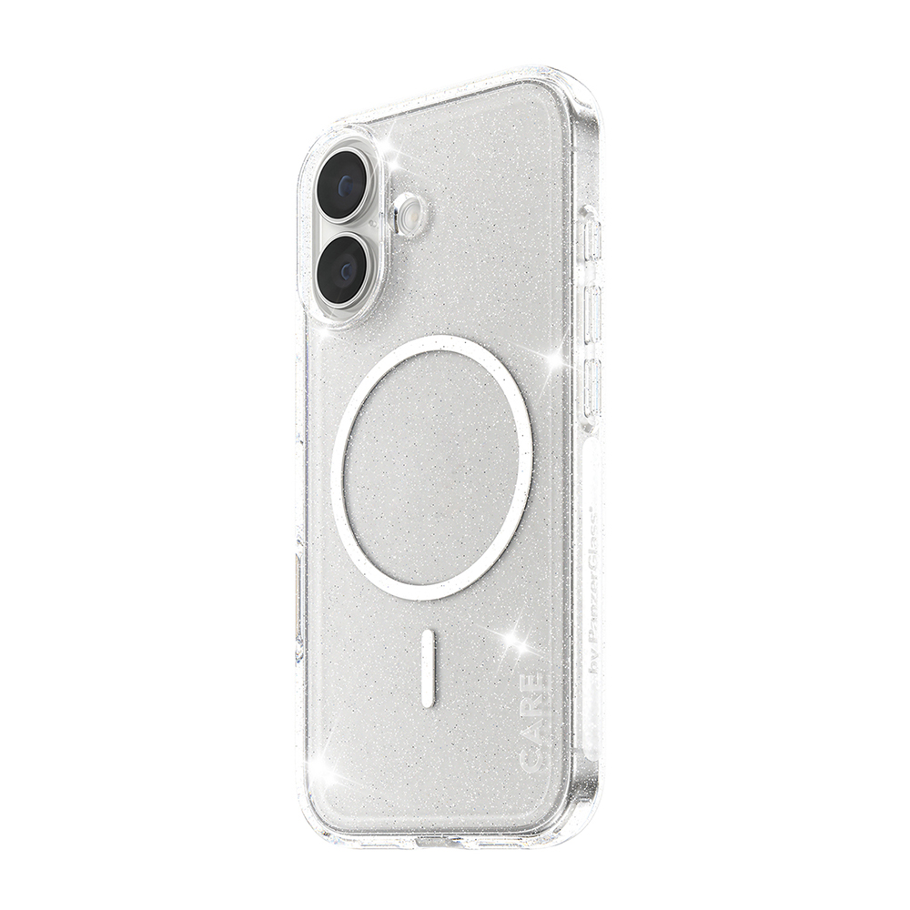 PanzerGlass® CARE Flagship Urban Explorer Star Lit White MagSafe iPhone 17 průhledný