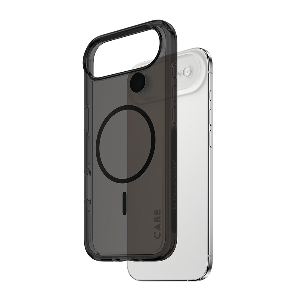 PanzerGlass® CARE Flagship Urban Explorer černý MagSafe iPhone 17 Air kouřový