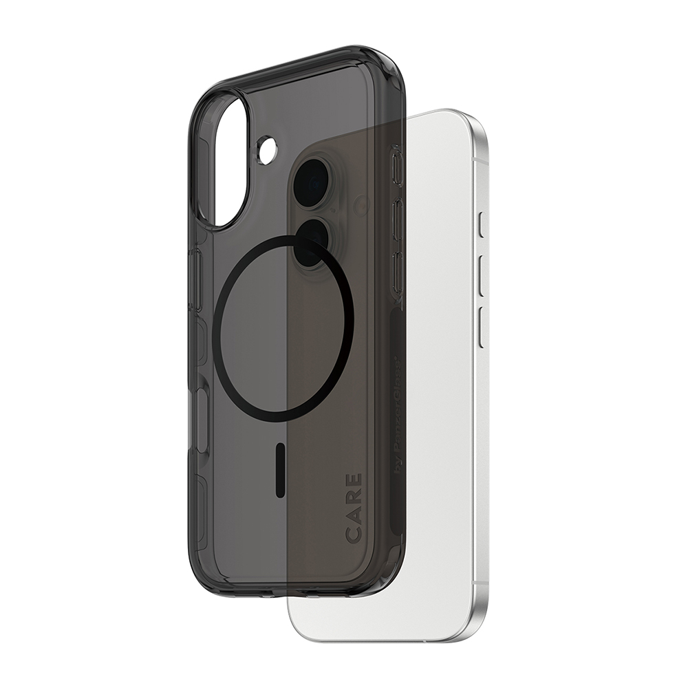 PanzerGlass® CARE Flagship Urban Explorer černý MagSafe iPhone 17 kouřový
