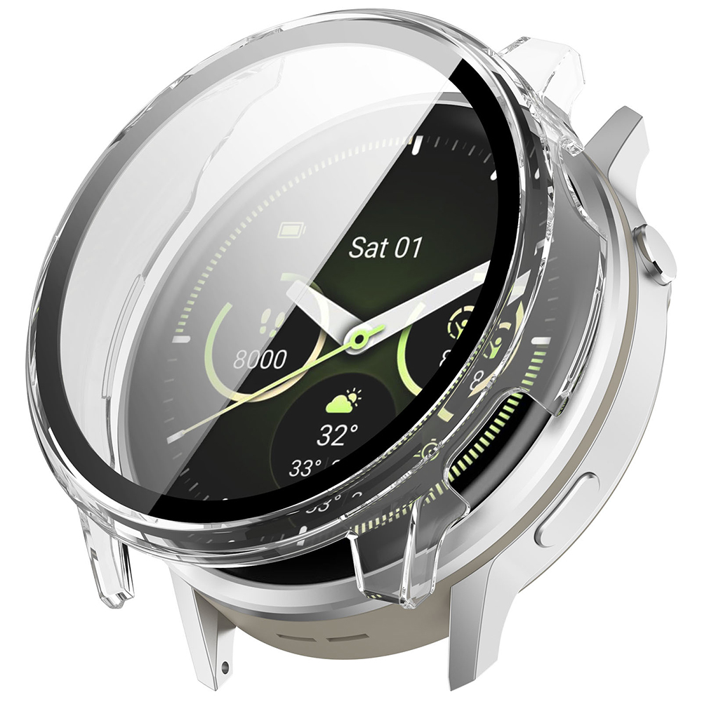 Techsuit Defense360 Pro s ochranným sklem Garmin Venu 4 45mm čirý