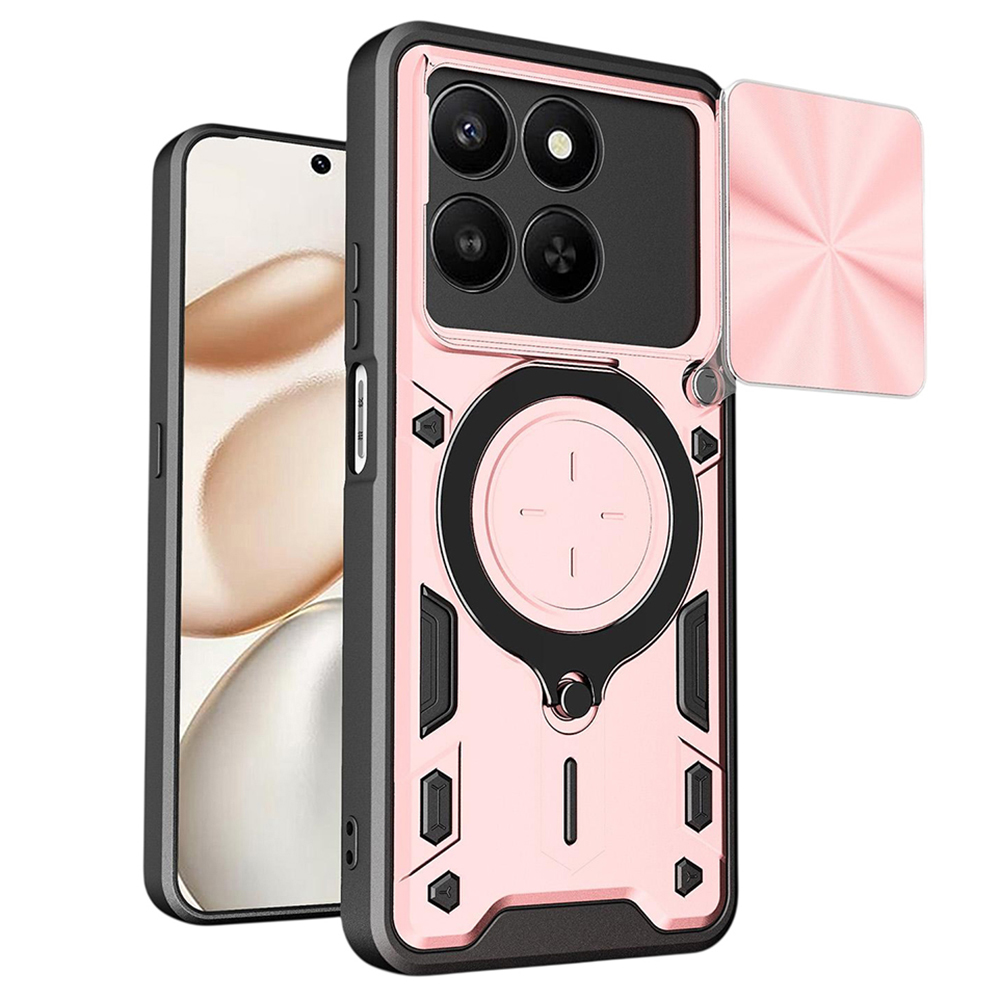 Techsuit CamGuard Pro Honor 400 Smart 5G 400 Smart 4G X7d 4G růžově zlatá