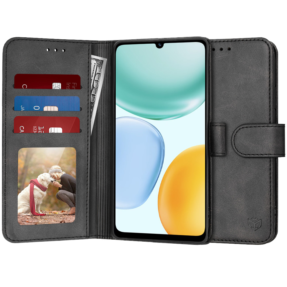 Techsuit kniha deníku Honor X5c Plus černá