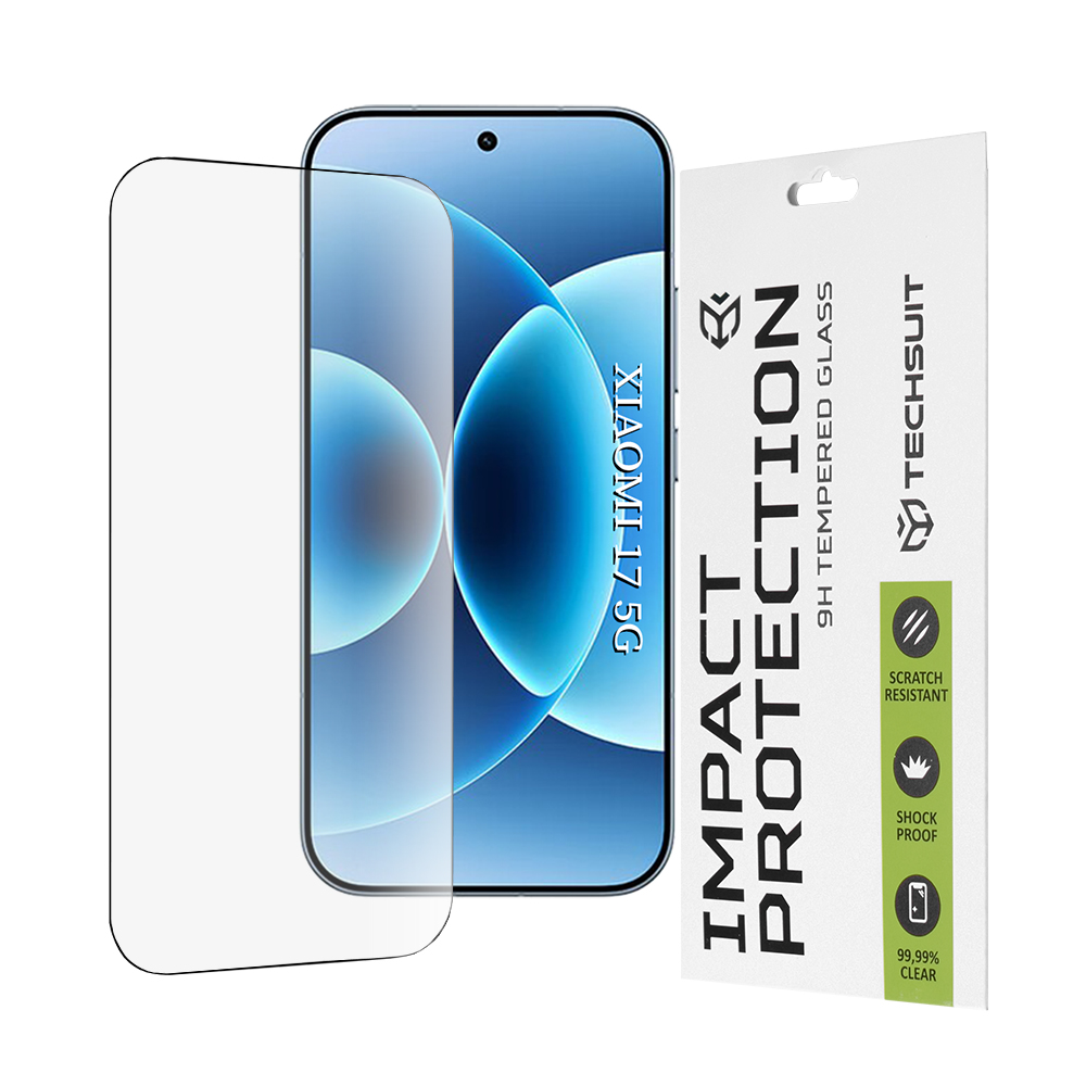 Ochranné sklo Techsuit 111D pro Xiaomi 17 černé