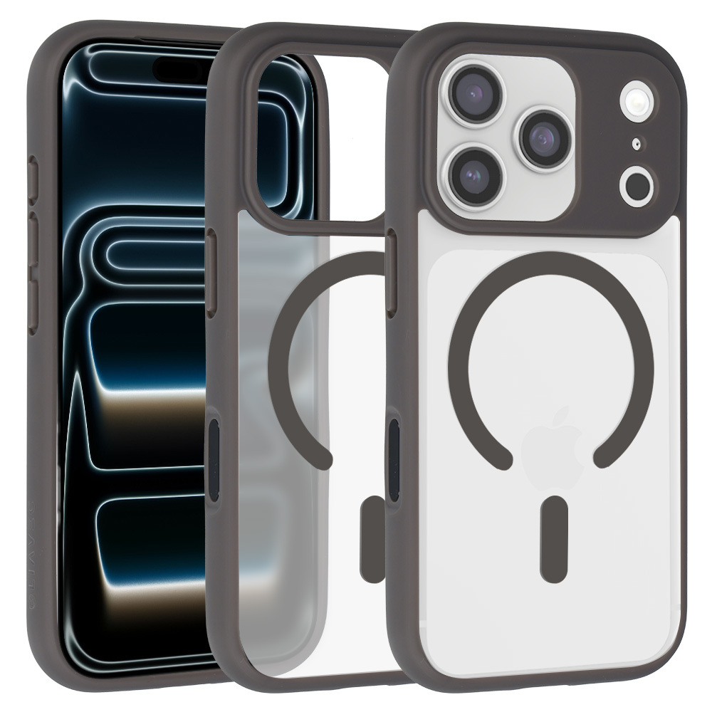 Zadní kryt Liavec Soft pro iPhone 17 Pro Max titanium