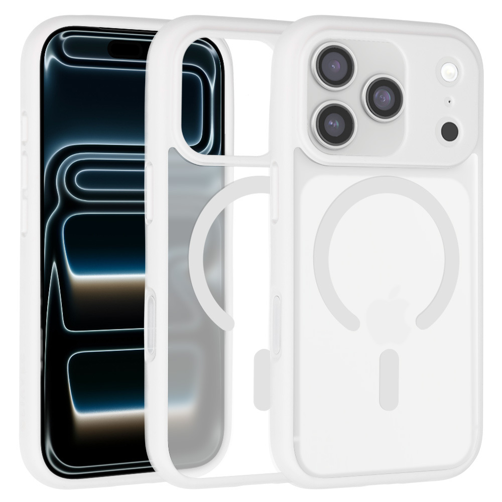 Zadní kryt Liavec Soft pro iPhone 17 Pro Max white
