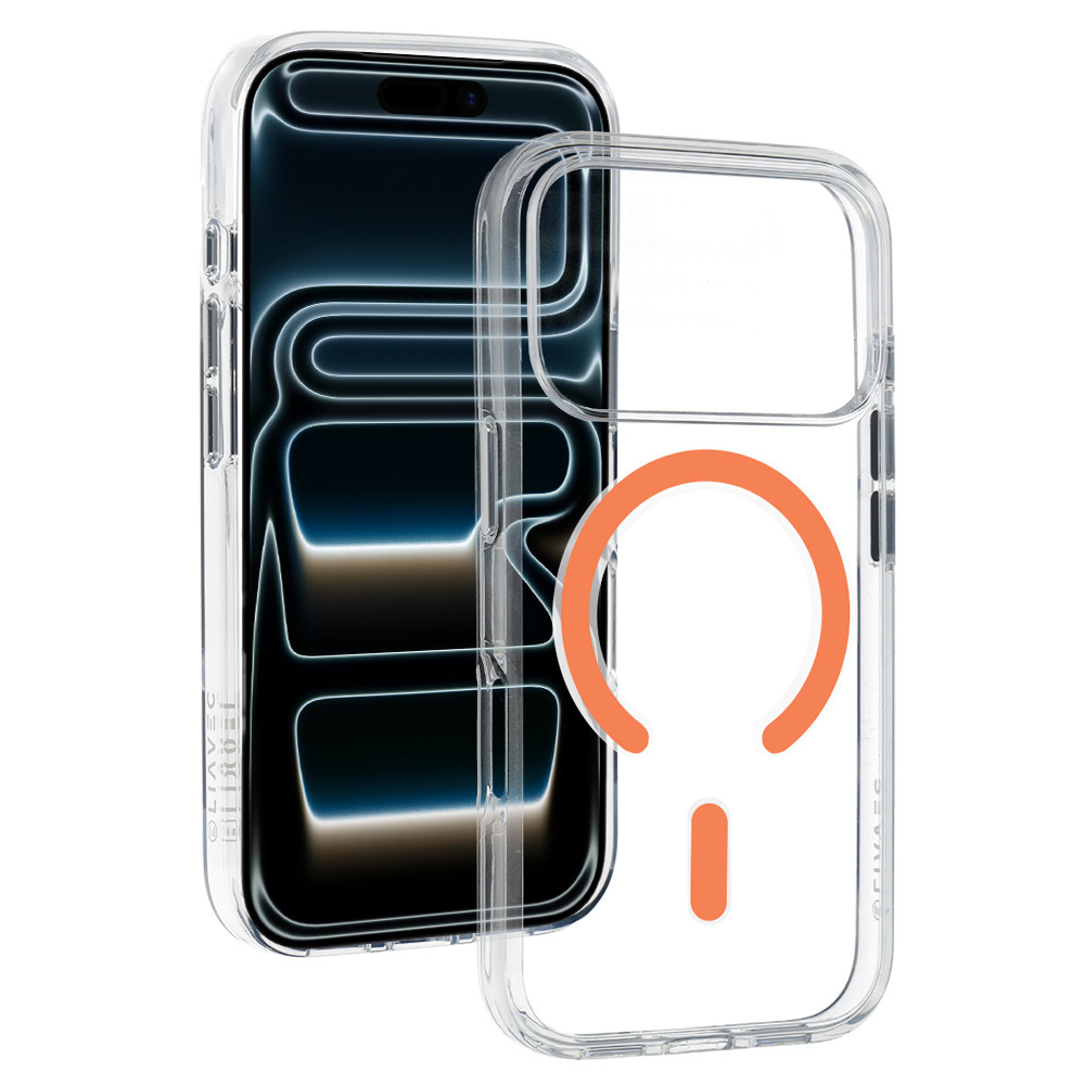 Zadní kryt Liavec Pure pro iPhone 17 Pro papaya