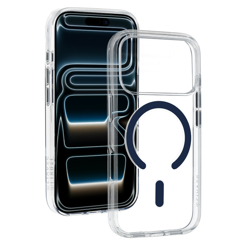 Zadní kryt Liavec Pure pro iPhone 17 Pro Max indigo