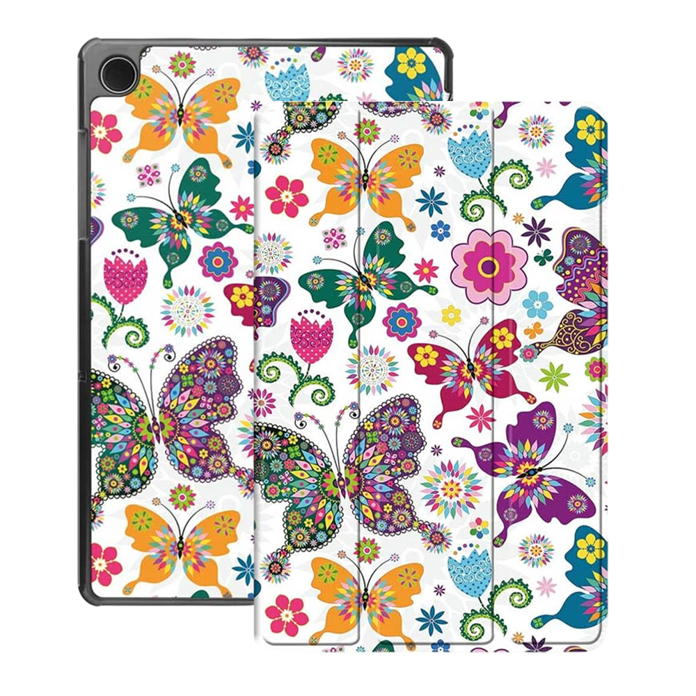 Techsuit FoldPro pouzdro Samsung Galaxy Tab A11 Plus A9 Plus motýl