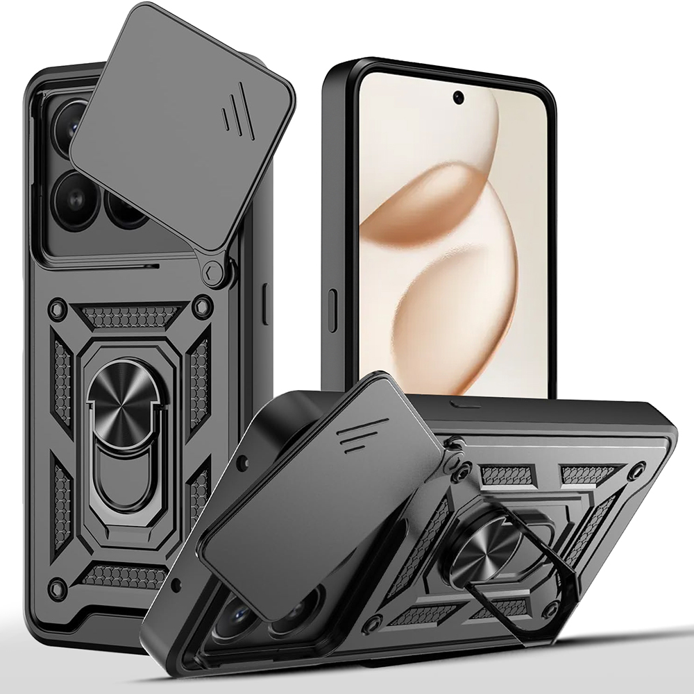Techsuit CamShield Series Honor 400 Smart 5G 400 Smart 4G X7d 4G černá