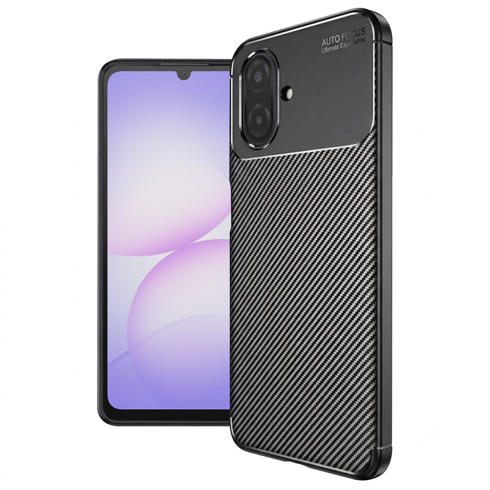 Techsuit carbon fiber Samsung Galaxy A07 4G černý