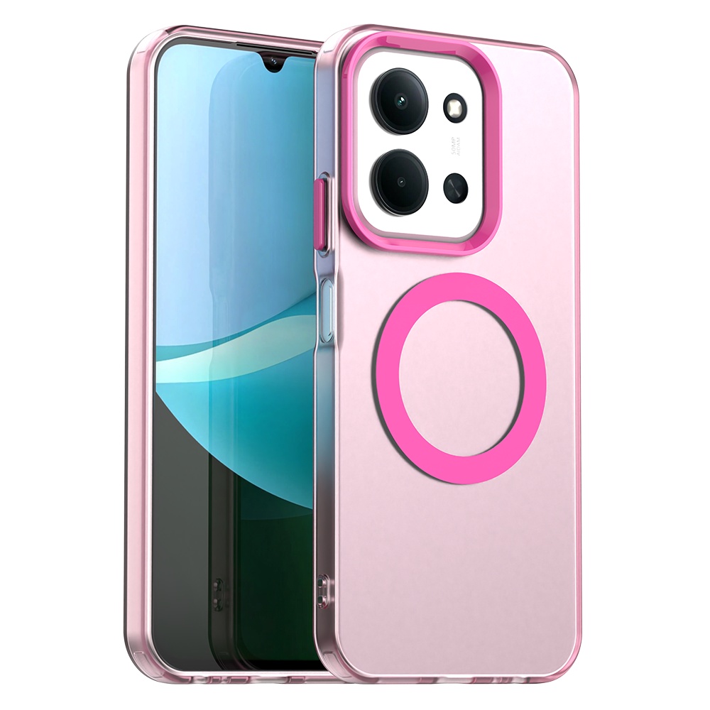 Techsuit CandyCase MagSafe pro Xiaomi Redmi 15C 4G Redmi 15C 5G Poco C85 4G růžová