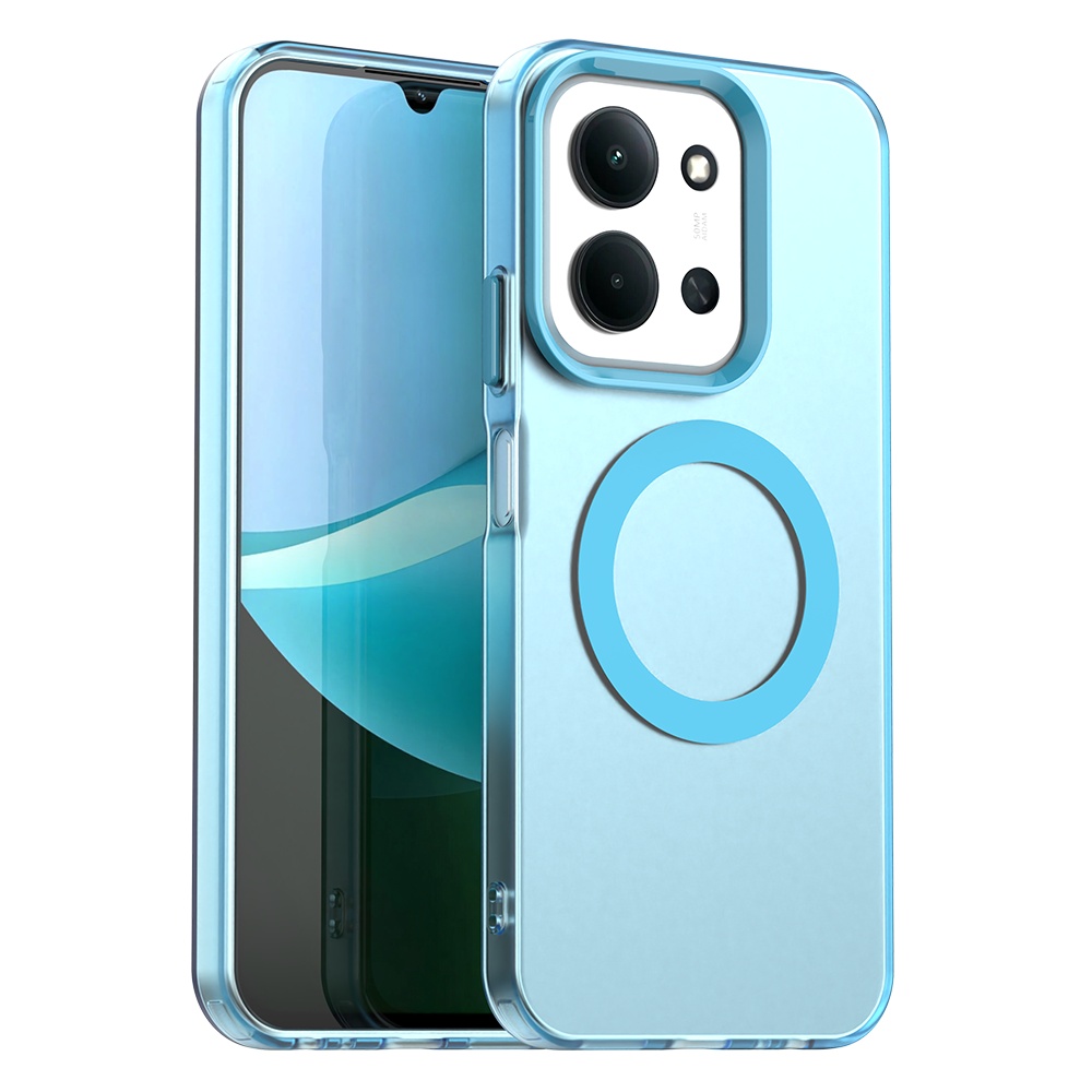 Techsuit CandyCase MagSafe pro Xiaomi Redmi 15C Poco C85 modrá