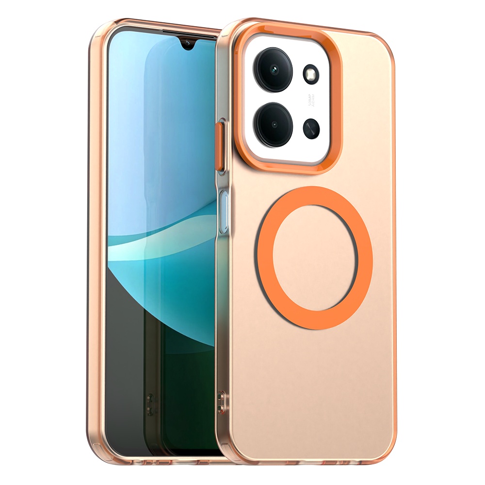 Techsuit CandyCase MagSafe Redmi 15C 4G 5G Poco C85 4G oranžová