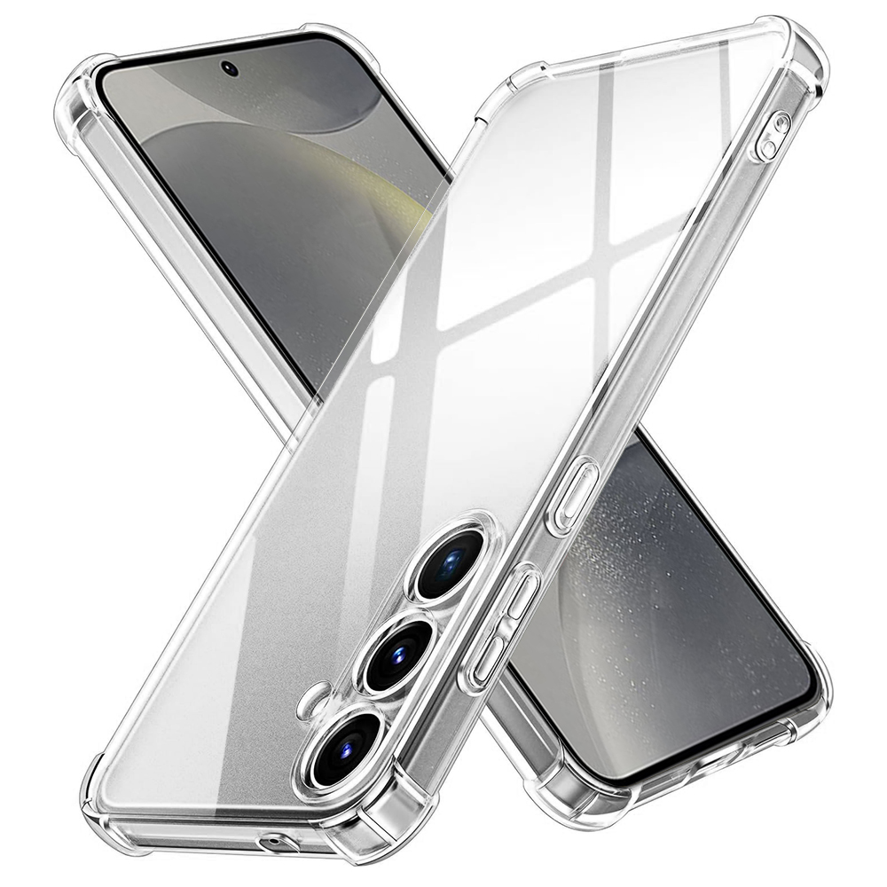 Techsuit nárazuvzdorný průhledný silikonový kryt pro Samsung Galaxy S24