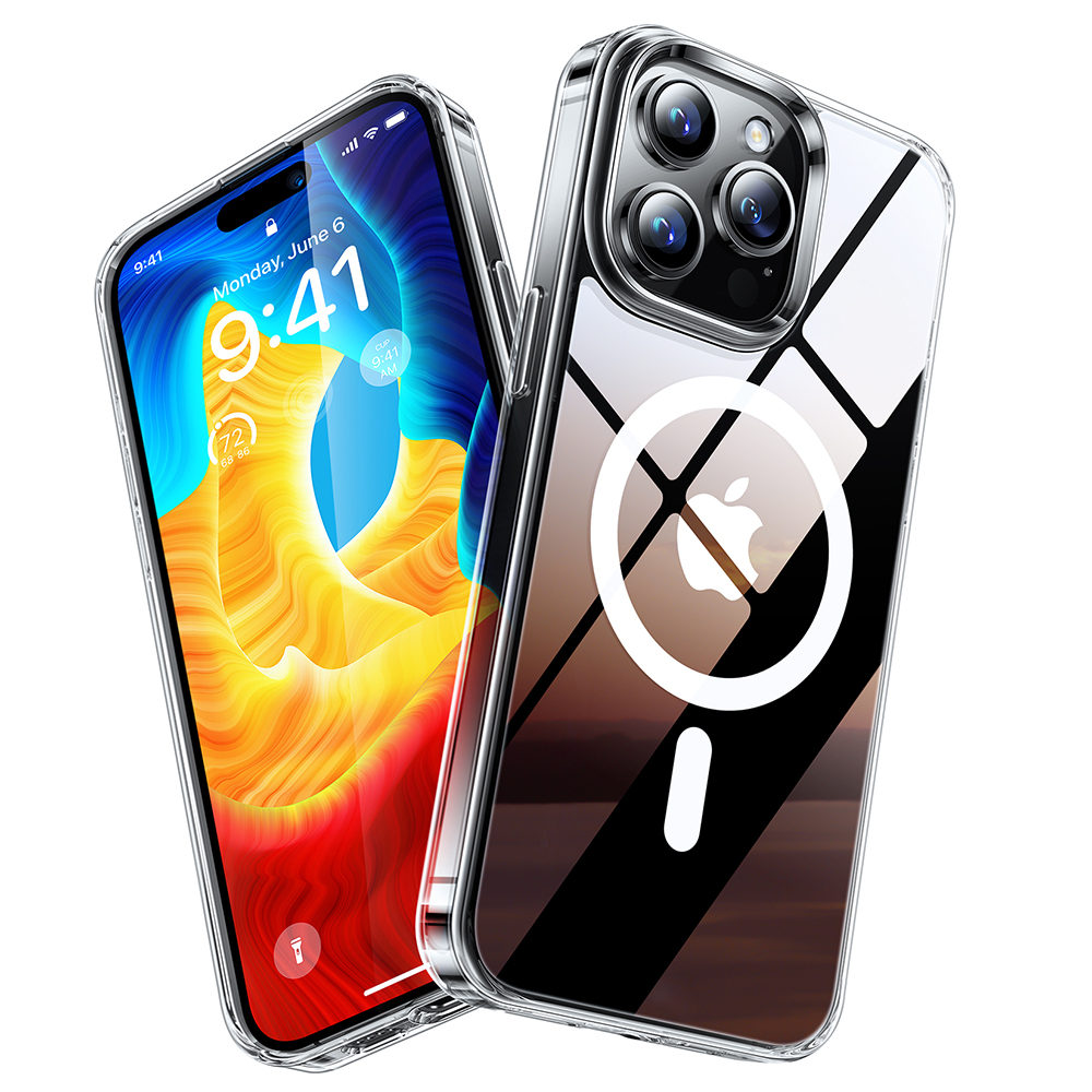 Torras Diamond MagSafe Series kryt pro iPhone 15 Pro čirý