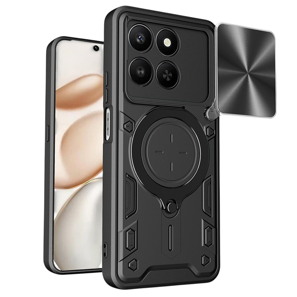 Techsuit CamGuard Pro pro Honor 400 Smart 5G 400 Smart 4G X7d 4G černá