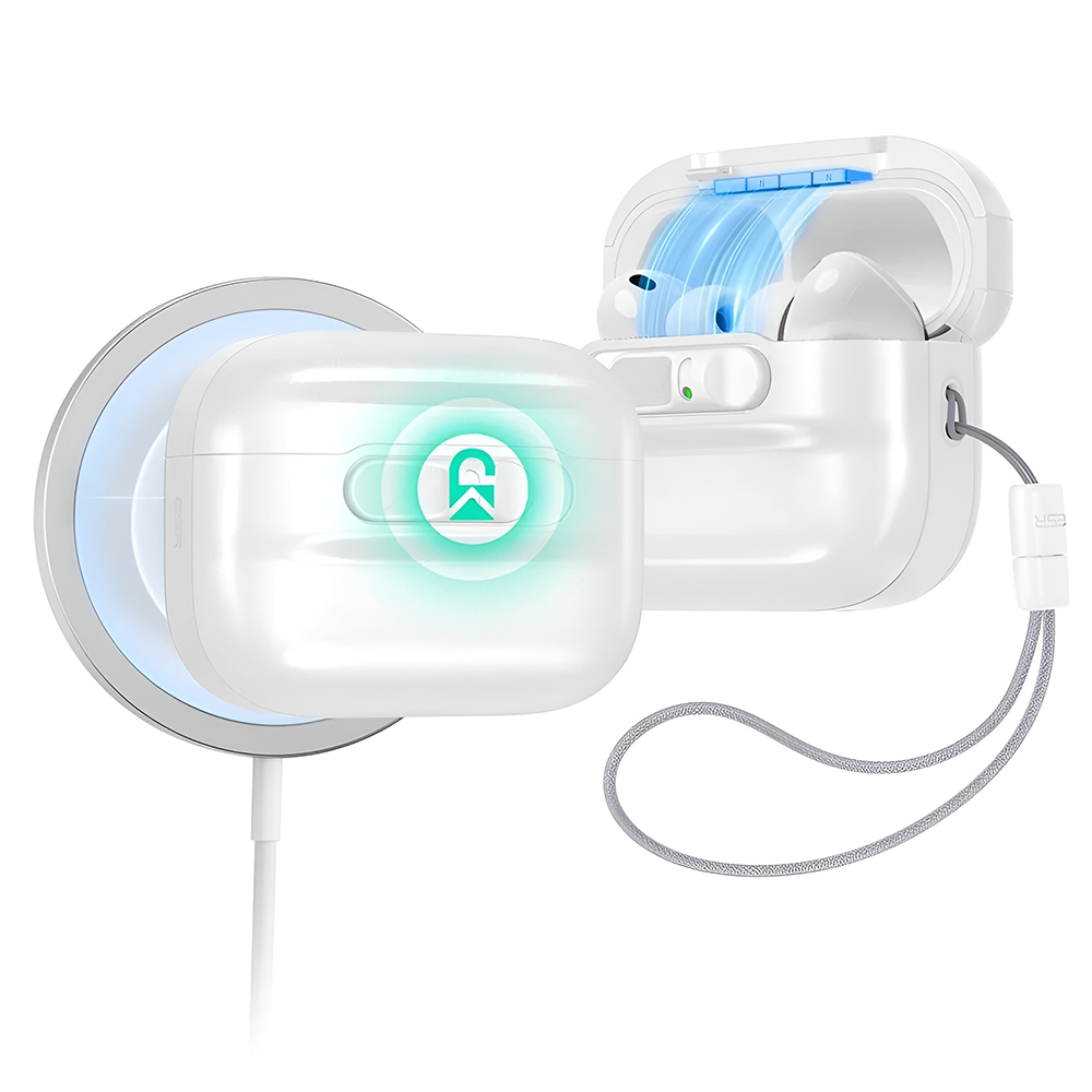 ESR Pulse Magnetic FlickLock pro Apple AirPods Pro 3 bílé