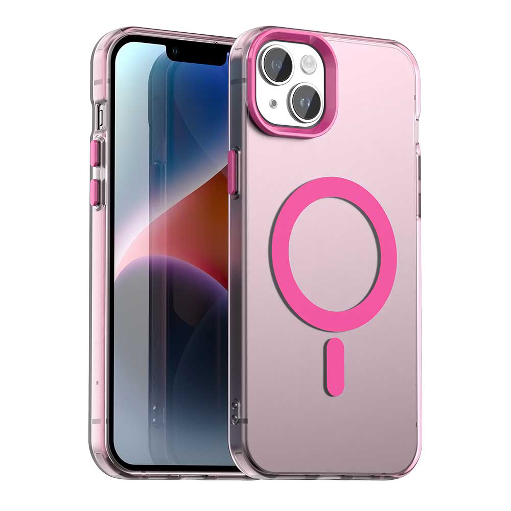 Techsuit CandyCase MagSafe pro iPhone 13 růžový