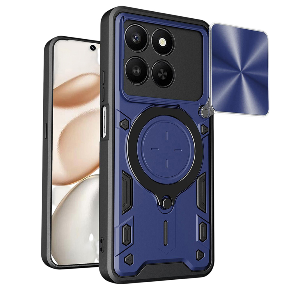 Techsuit CamGuard Pro pro Honor 400 Smart 5G 4G X7d 4G modrý