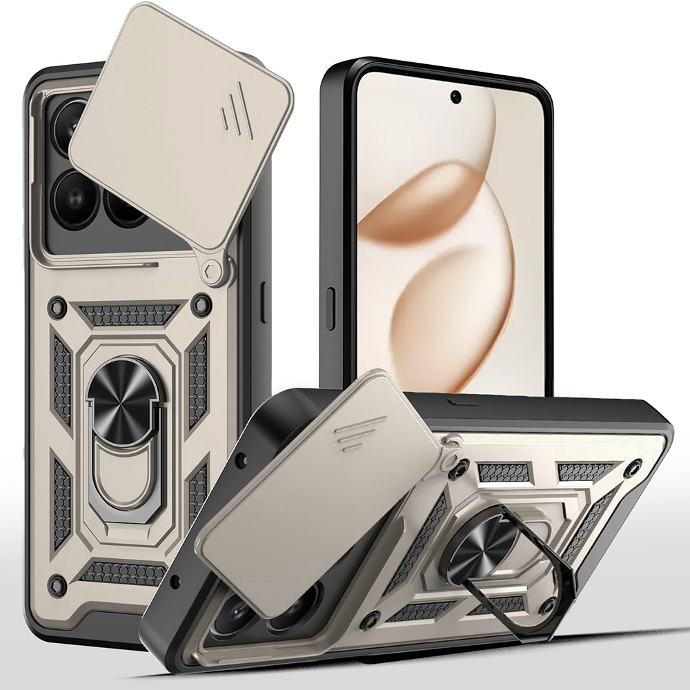 Techsuit CamShield pro Honor 400 Smart 5G X7d 4G zlatý