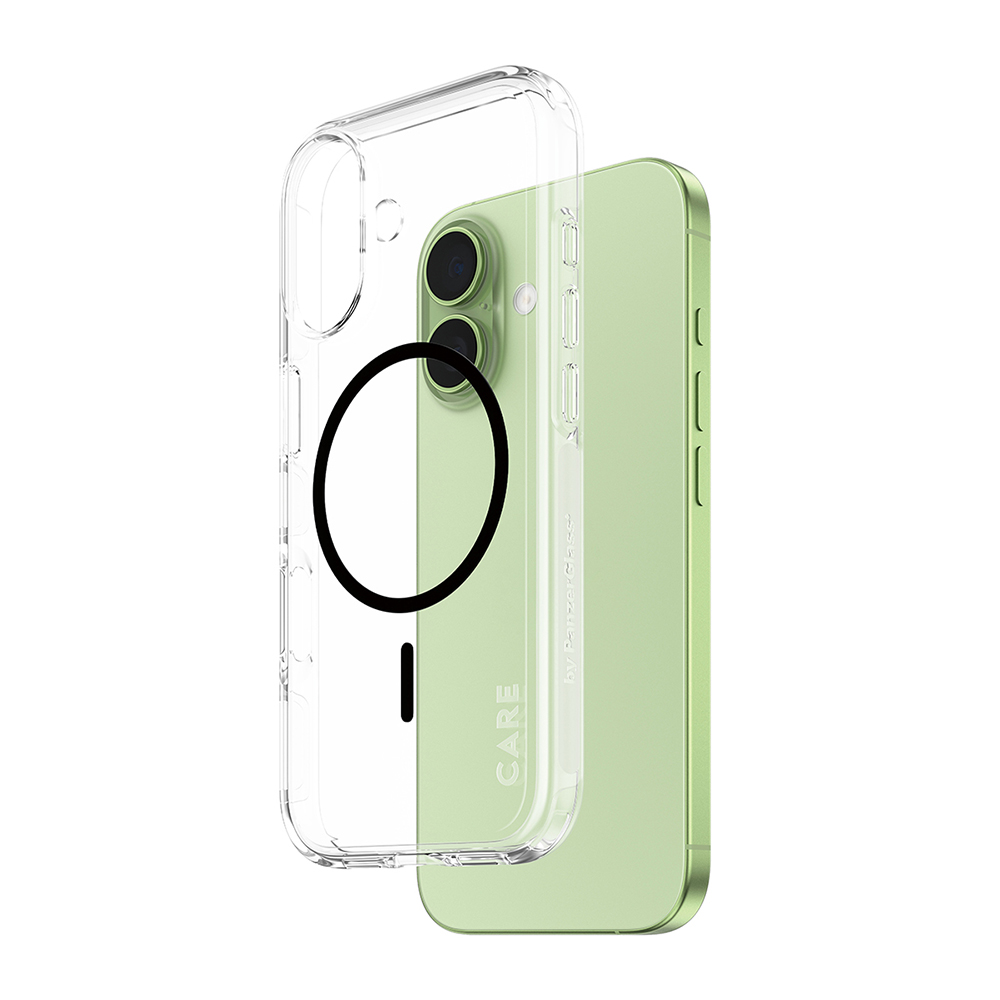 PanzerGlass CARE Flagship Urban Explorer Black MagSafe iPhone 17 Clear