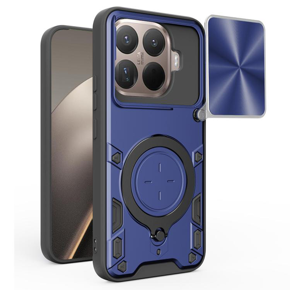 Techsuit CamGuard Pro kryt pro Xiaomi 15T Pro modrý