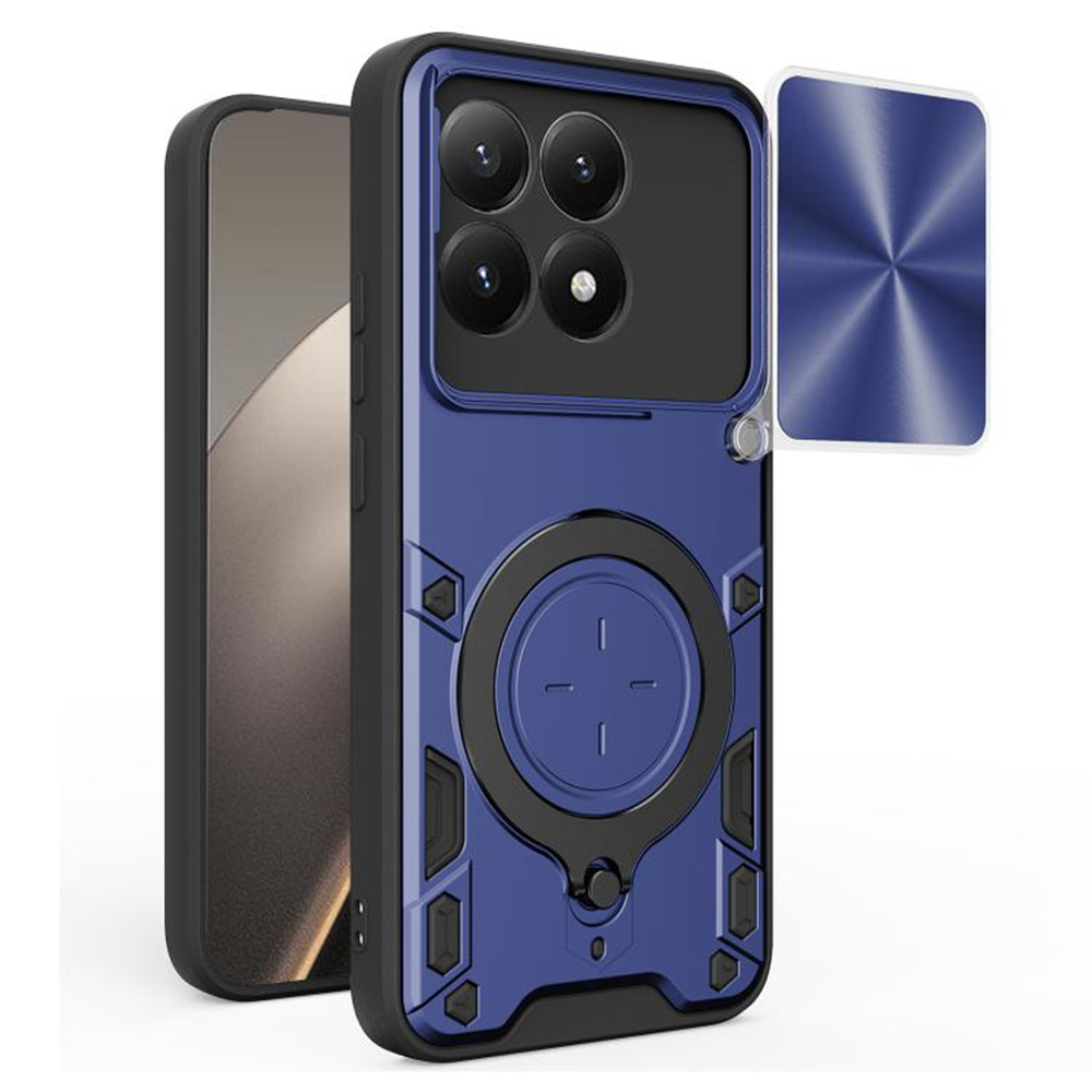 Techsuit CamGuard Pro kryt pro Xiaomi 15T modrý