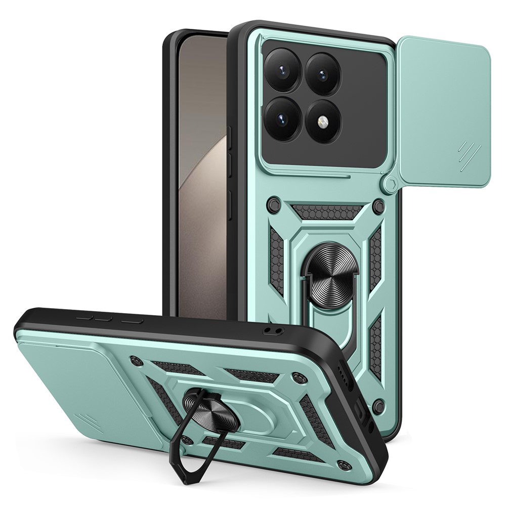 Techsuit CamShield Series kryt pro Xiaomi 15T zelený