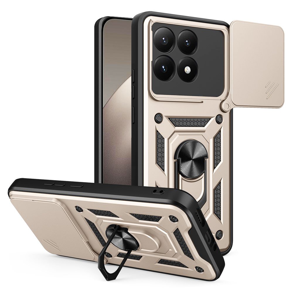 Techsuit CamShield Series kryt pro Xiaomi 15T zlatý