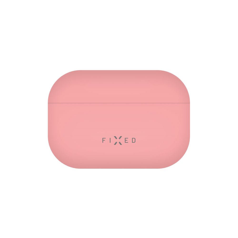 Ultratenké silikonové pouzdro FIXED Silky pro Apple AirPods Pro 3, růžové