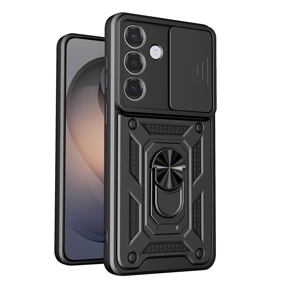 Techsuit – řada CamShield – Samsung Galaxy S26 – černá