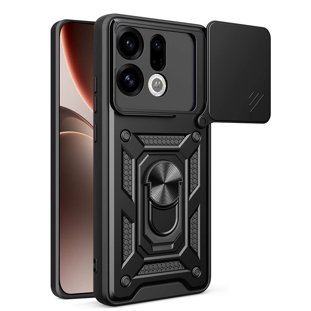 Techsuit – řada CamShield – Oppo Find X9 – černá